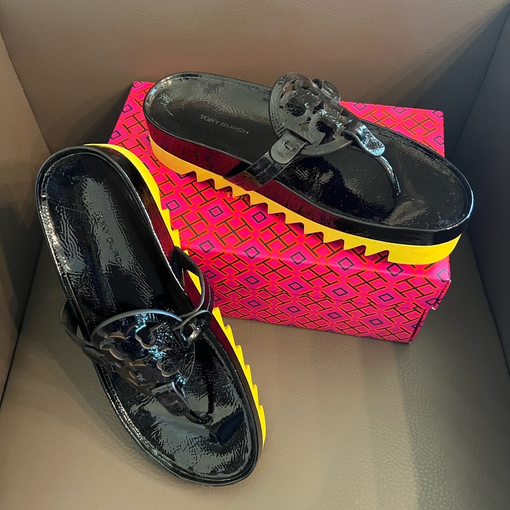 Tory Burch Miller Cloud Lug Sandals